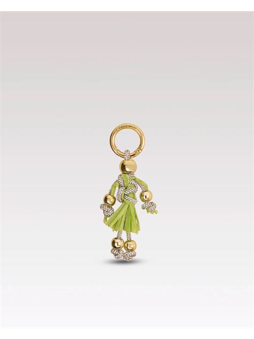 charm minidoll rafia HIBOURAMA | PE26HIB-MINIDOLL.RAFIAAPPLE GREEN